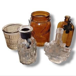 DECORATIVE GLASS JARS